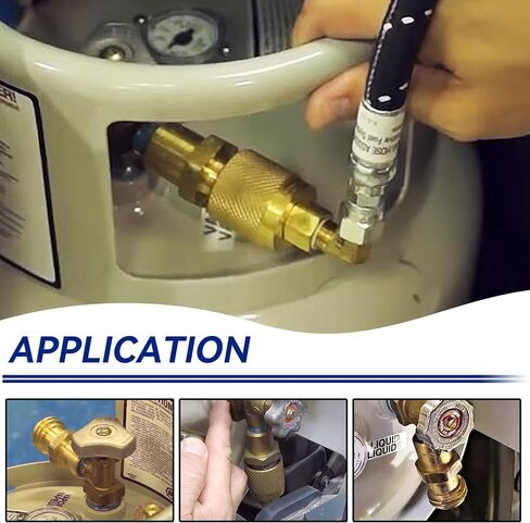 Forklift Propane Tank Connector RE7141F Forklift Female Connector Fitting Adapter Valve in Kuwait