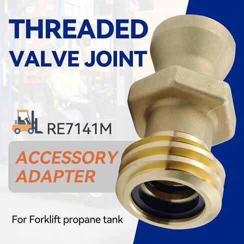 Forklift Propane Tank Connector RE7141F Forklift Female Connector Fitting Adapter Valve in Kuwait