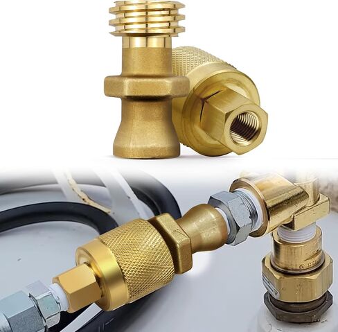 Forklift Propane Tank Connector RE7141F Forklift Female Connector Fitting Adapter Valve in Kuwait