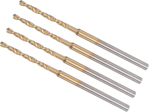 Mini Drill Bit, 1.8mm Drill Diameter 2.35mm Shank Diameter, Titanium Coated Micro Engraving Drill Bit - (Applications: for Plastic and Woodwork), 6-Pieces in Saudi Arabia