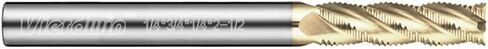 Carbide Square Rough End Mill - 4 Flute -5/8" 4T (1 Piece, 5/8") - for Milling Alloy Steels, Hardened Steel, Metal & More – Mill Bits Sets for DIYers & Professionals in Saudi Arabia