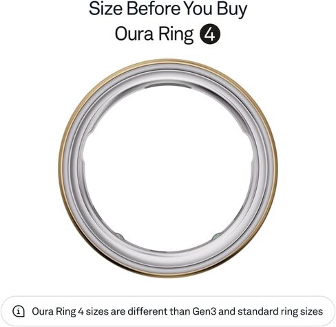 مجموعة مقاسات Oura Ring 4 - المقاس قبل الشراء Oura Ring 4 - مقاس فريد - احصل على رصيد عند الشراء in Saudi Arabia