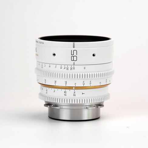 DULENS APO Mini Prime Lens 85mm T2.4 Cine Lens Large Aperture Manual Focus (Black, EF) in Saudi Arabia