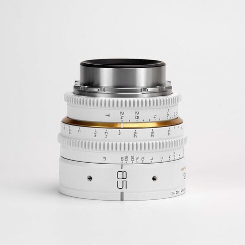 DULENS APO Mini Prime Lens 85mm T2.4 Cine Lens Large Aperture Manual Focus (Black, EF) in Saudi Arabia