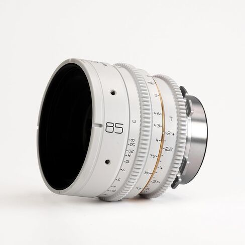 DULENS APO Mini Prime Lens 85mm T2.4 Cine Lens Large Aperture Manual Focus (Black, EF) in Saudi Arabia