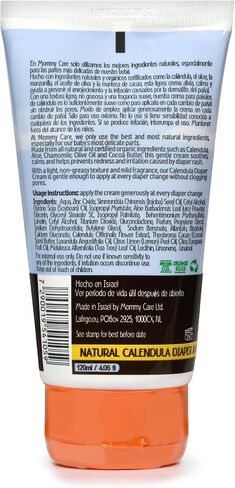 Mommy Care Organic Baby Diaper Rash Cream - Calendula Natural Organic Gentle Baby Diaper Cream Paste 80ml/2.7oz Soothing, Prevents Rash for Newborns & Infants in Saudi Arabia