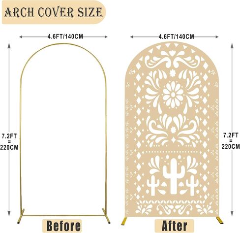 Sensfun Cielito Lindo Arch Backdrop Cover Decord Photo Photo Decord ، جولة ثنائية من الجوانب أعلى أغطية قوس خلفية من طراز Chiara لزفاف حفل زفاف BDAY BADE in Saudi Arabia