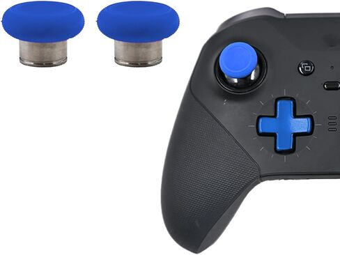 13Pcs Accessories for Xbox Elite Controller Series 2, Metal Thumbsticks Paddles Replacement for Xbox Elite Series 2 Joystick Paddles D-Pads Repair Kit 6 Thumbsticks, 4 Paddles, 2 D-Pads, 1 Tool(Black) in Saudi Arabia