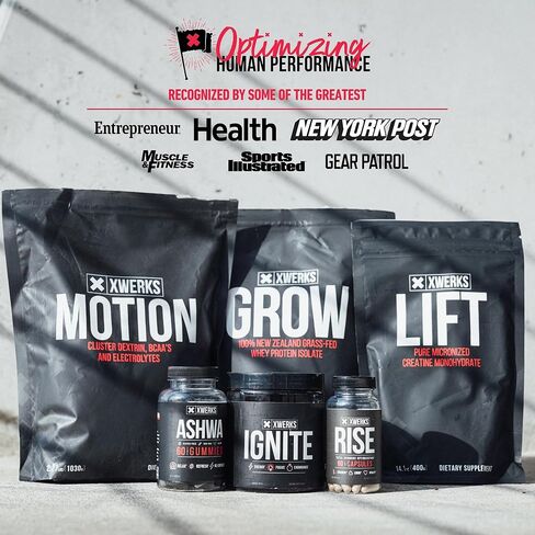 Xwerks Ignite Green Apple Pre Workout Powder ، أفضل التمرين الطبيعي للنساء والرجال ذوي الطاقة المتفجرة ، ومزيج مسبق خالي من الغلوتين لقدرة التحمل ، 150 ملغ من الكافيين 30 حصة in Saudi Arabia