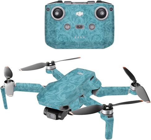 Mayyskins متوافق مع DJI Mini 2 Portable Drone - Pink Gravel | غلاف الالتفاف الواقي ، الدائم ، والفريد من نوعه | من السهل تطبيق الأنماط وإزالتها وتغييرها | صنع في الولايات المتحدة in Saudi Arabia
