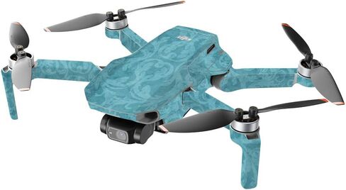 Mayyskins متوافق مع DJI Mini 2 Portable Drone - Pink Gravel | غلاف الالتفاف الواقي ، الدائم ، والفريد من نوعه | من السهل تطبيق الأنماط وإزالتها وتغييرها | صنع في الولايات المتحدة in Saudi Arabia