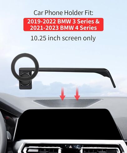 حامل هاتف السيارة للفترة 2014-2021 BMW 2 Series / 2012-2021 BMW 3 Series / 2014-2021 BMW 4 Series Series Clip 8.8 بوصة شاشة ثابت in Kuwait