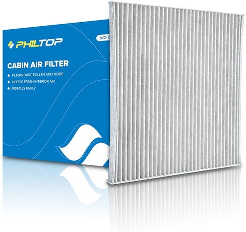 فلتر هواء كابينة ممتاز من PHILTOP ACF024 (CF11920)، بديل لـ C-MAX 2013-2018، Escape 2013-2019، Focus 2012-2018، GT 2017-2019، Transit Connect 2014-2021، MKC 2015-2020 in Saudi Arabia