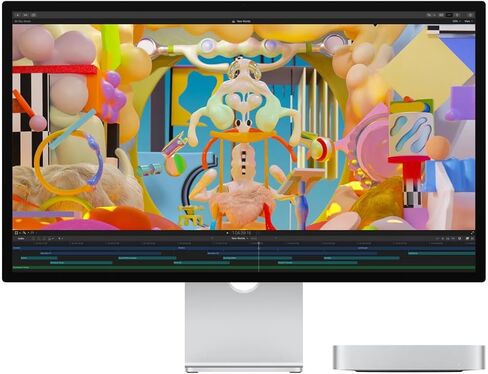 2023 Apple Mac مع شريحة Apple M2 مع وحدة معالجة مركزية 8 النواة (ذاكرة الوصول العشوائي 8 جيجابايت، مساحة تخزين SSD 256 جيجابايت) (QWERTY English) فضي (متجدد) in Kuwait