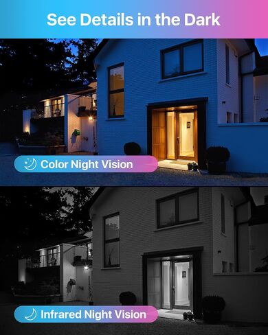 Zosi 5MP 3K C296 Aurora Lux Plug-in Wi-Fi 6 Camera ، PT Wireless Camera مع مسار تلقائي ، اكتشاف AI ، ليلة كاملة اللون ، ضوء ذكي وتنبيه صفارات الإنذار ، الصوت ثنائي الاتجاه ، التخزين المحلي in Saudi Arabia