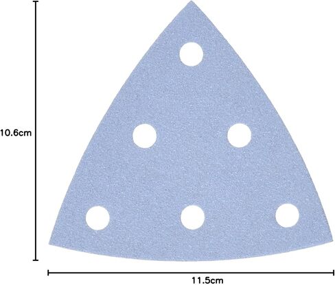 Festool 497391 Granat P60 Grit RO 90 (93mm) Delta Abrasive Sanding Sheets, 50-Pack in Saudi Arabia