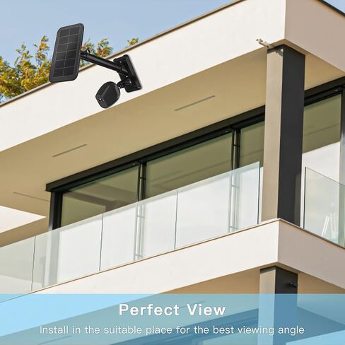 HOLACA 2-in-1 Wall Mount Bracket for Arlo Solar Panel/Arlo Pro 3/Arlo Ultra1&2/Arlo Essential/Arlo Pro 4 /eufyCam Outdoor Mount Accessories for Arlo pro 4 and Arlo Solar Panel (White) in Saudi Arabia