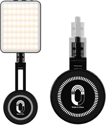 يشمل حامل الجبل المغناطيسي مع 1/4 برغي ، متوافق مع معظم مصابيح التعبئة والكاميرات ، حلقة معدنية للهواتف غير المافض in Kuwait