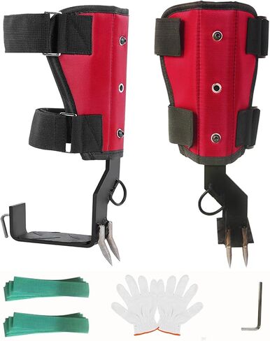 Tree Climbing Spikes,Tree Climbing Gear Set, Upgraded Camouflage Design,Tree Climbing Kit with 2 Claws,Tree Climbing Spikes for Tree Work,Fruit Picking,Hunting and Observation in Saudi Arabia