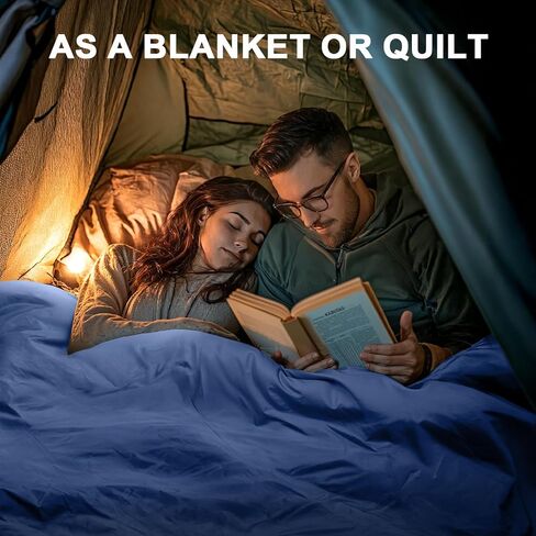 حقيبة نوم الطقس الدافئة للغاية - محمولة ، مقاومة للماء ، خفيفة الوزن ، راحة مع كيس الضغط - رائع للتخييم في الهواء الطلق ، حقائب الظهر والمشي لمسافات طويلة in Kuwait