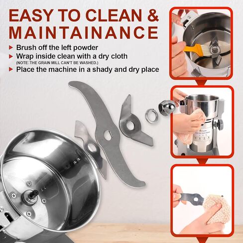 Foundgo 150g حبوب الحبوب الكهربائية حبوب طاحونة شحمة التوابل طحن الطحن طحين الذرة طحين للتوابل الجافة البذور أعشاب الحبوب الفلفل الأرز ، الصف التجاري in Kuwait