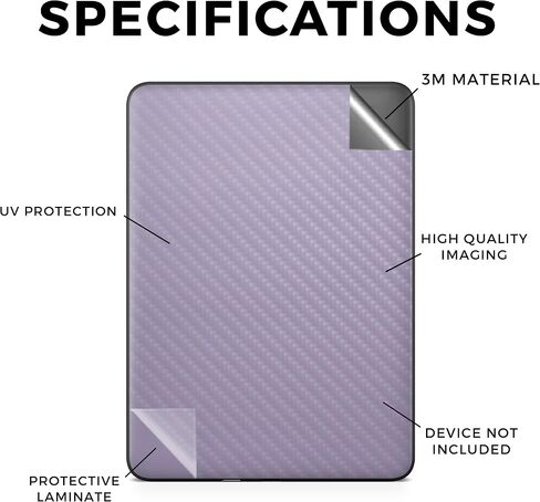 لامع اللوحي اللوحي البشرة المتوافقة مع Amazon Kindle Paperwhite 12th (2024) - Frost Marble - Premium 3M Vinyl Protction Wrap Cover - من السهل تطبيق | مصنوع في الولايات المتحدة الأمريكية من قبل Mayyskins in Saudi Arabia