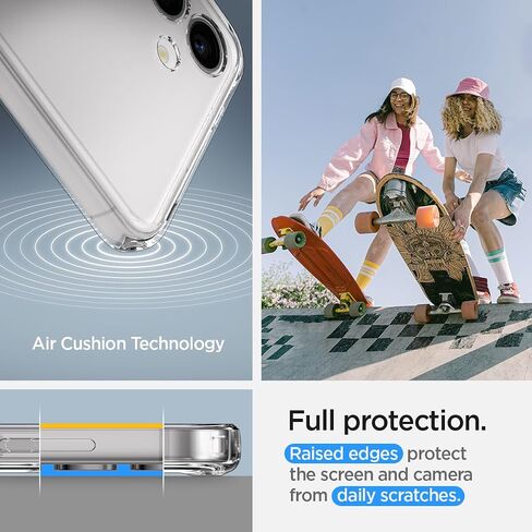 Spigen Ultra Hybrid Designed for Galaxy S25 Ultra Case (2025) [Anti-Yellowing], [Military-Grade Protection] - Crystal Clear in Saudi Arabia