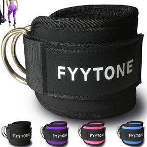 Ankle Strap(Pair) for Cable Machine, Ankle Cuff for Kickbacks, Leg Extensions, Lower Body Exercises, Glute Workouts, Booty Hip Abductors Exercise, for Home & Gym