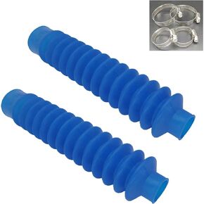 Motorcycle Front Fork Shock Boot Damper Dust Cover Compatible with Honda ATC 200X 1983-1987