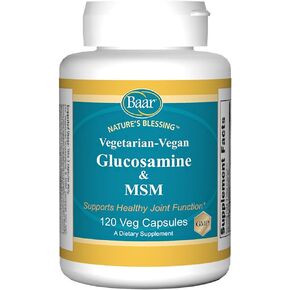 Nature's Blessing Glucosamine and MSM, 120 VCaps