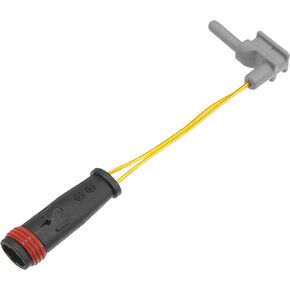 ACROPIX Front and 2 Rear Brake Pad Wear Sensor Lead Replacement Fit for Mercedes-Benz C230 - Pack of 2 Black Gold Tone