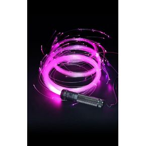 6ft LED Fiber Optic Whip Dance Space Whip with 12 Colors, 42 Color Modes 360° Swivel Pixel Rave Whip Rave Lights for Gift,Dancing Parties, Music Festival, Christmas Carnival