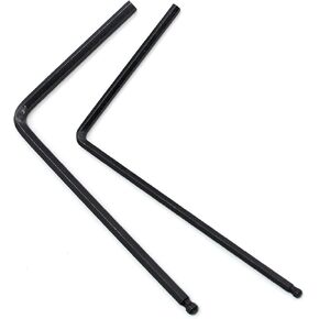 Uenhoy Guitar Truss Rod Wrench 4mm & 5mm Guitar Allen Wrench Tool for Martin Acoustic Guitar, Deep or Narrow Truss Rod Adjustment, Ball End Allen Key Set