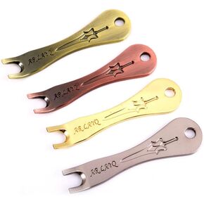 Acoustic Guitar Bridge Pins Puller String Peg Extractor Removal Pulling Tool Stainless Steel Colorful 4PCS/Set