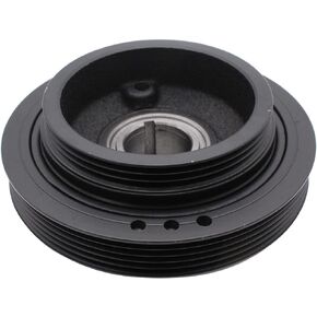 1 PC SHLPDFM Black Harmonic Balancer Engine Crankshaft Pulley 12610-77E11 Compatible with Chevrolet Tracker 1999-2003 2.0L Suzuki Vitara 1999-2003 2.0L