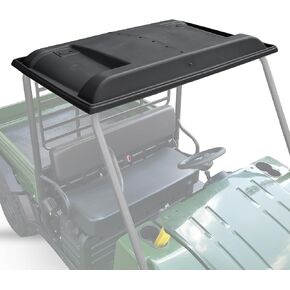 SAUTVS Mule 4010 Hard Roof Top, 2-Piece Combined Plastic Roof Top for Kawasaki Mule 4000 4010 3000 3010 3020 2520 2510 2500 1990-2023 Accessories (Replace OEM #KAF30-030A)
