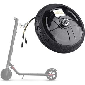 200X50 8 inch 350w Motor Tire Compatible with Segway Ninebot Es1L Es2 Es4 Electric Scooter Explosion-proof Motor Front Wheel Replacement