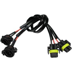 5202 H16 to H11 881 H8 Pigtail Socket Connector Wire Adaptors for Subaru BRZ Scion FR-S Fog Light Conversion Retrofit