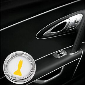 شريط تزيين داخلي للسيارة بطول 10 أقدام (3 أمتار) بفجوة (كروم فضي) in Kuwait