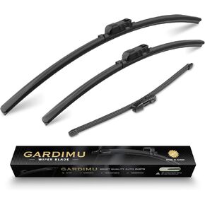 Replacement for Volkswagen Tiguan 2018 2019 2020 2021 2022 2023 2024 Windshield Wiper Blades, 3 Pieces of Car Front and Rear Window Wiper Blades
