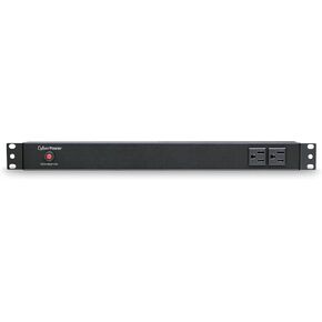 CyberPower PDU15B2F10R Basic PDU, 100-125V/15A, 12 Outlets, 1U Rackmount