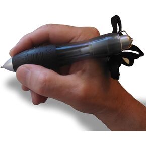 Super Big Fat Pen for Arthritis (5 pack) Black Ink, Blue Body + 5 Ink Refills