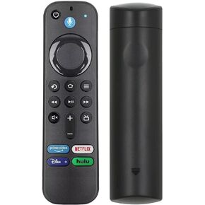 التحكم الصوتي البديل عن بعد ينطبق على FireStick Fire Stick (الجيل الثاني، الجيل الثالث، Lite، 4K، 4K MAX) المكعب (الجيل الأول، الجيل الثاني، الجيل الثالث) النار (تصميم قلادة الجيل الثالث) L5B83G (الجيل الثالث) أزرق 2021 in Kuwait