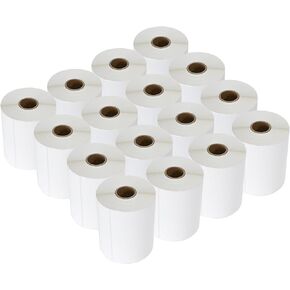 L LIKED 4 Rolls 4" x 6" Direct Blank Thermal Shipping Labels with 450 Labels/Roll - Compatible with Zebra 2844 ZP-450 ZP-500 ZP-505 (4 Rolls - 1800 Labels)