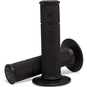 Motorcycle Handlebar Grips - High-Performance Hand Grips Circuit IV for Current Models of Motorcycle Handlebars - Handlebar Grips with Stainless Steel Cable by Circuit Equipment