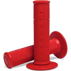 Motorcycle Handlebar Grips - High-Performance Hand Grips Circuit IV for Current Models of Motorcycle Handlebars - Handlebar Grips with Stainless Steel Cable by Circuit Equipment