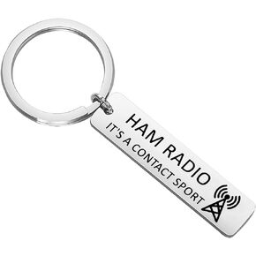 Ham Radio Operator Gift Ham Radio It’s A Contact Sport Keychain Hams Radio Jewelry