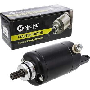 NICHE Starter Motor Assembly 21163-1317 High Torque for 1988-2012 Kawasaki Ninja 250R Eliminator 250 250HS