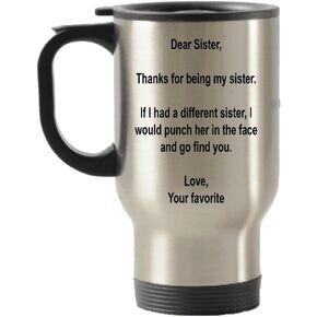 Dear Aunt, Thanks for being my Aunt gift idea Stainless Steel Travel Insulated Tumblers Mug