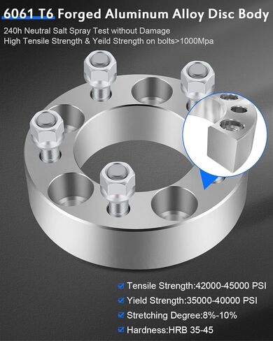ECCPP 2X 1.5 بوصة 4 فواصل عجلة العروة 4x110 مم تناسب القوة الغاشمة 650 750 لـ King Quad 400 750 مع ترصيع 10x1.25 in Saudi Arabia